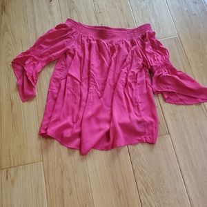 Express pink top size S